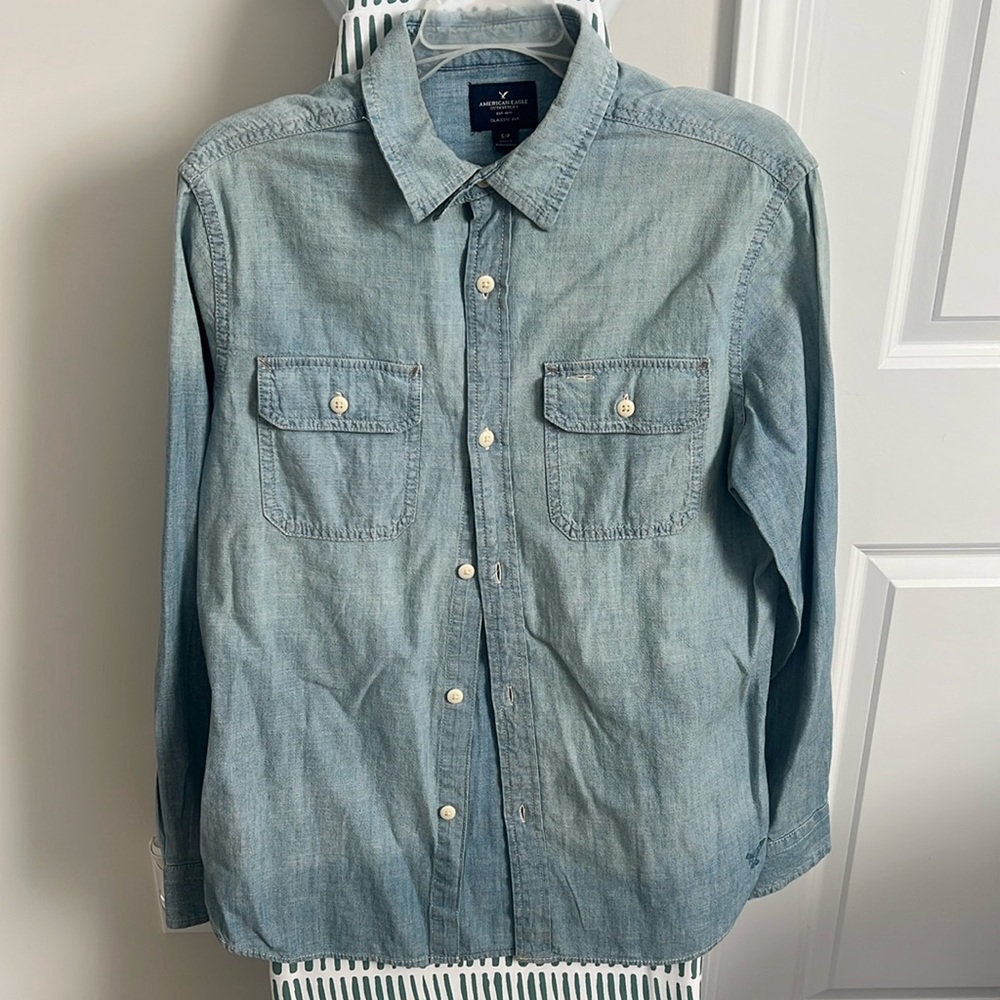 American Eagle Jean Shirt